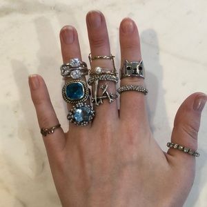 Bundle Of 10 Fashion Rings